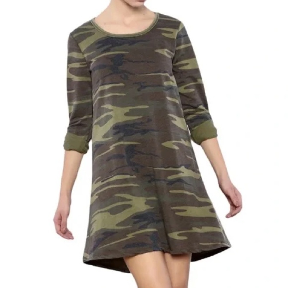 Z Supply Symphony Camouflage Dress